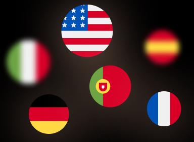 Supported languages flags